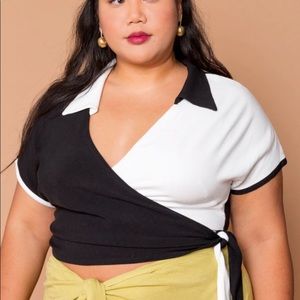 Lovefool split wrap top